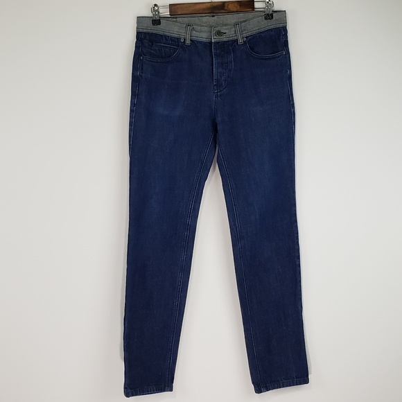 Volcom Denim - Volcom SAS Button Front Skinny Blue Jeans - SZ 32